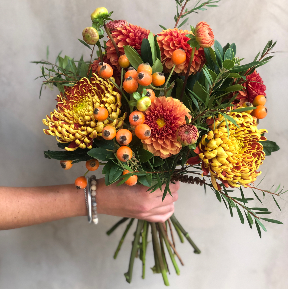 Bouqet with fall natural flowers_small-sized